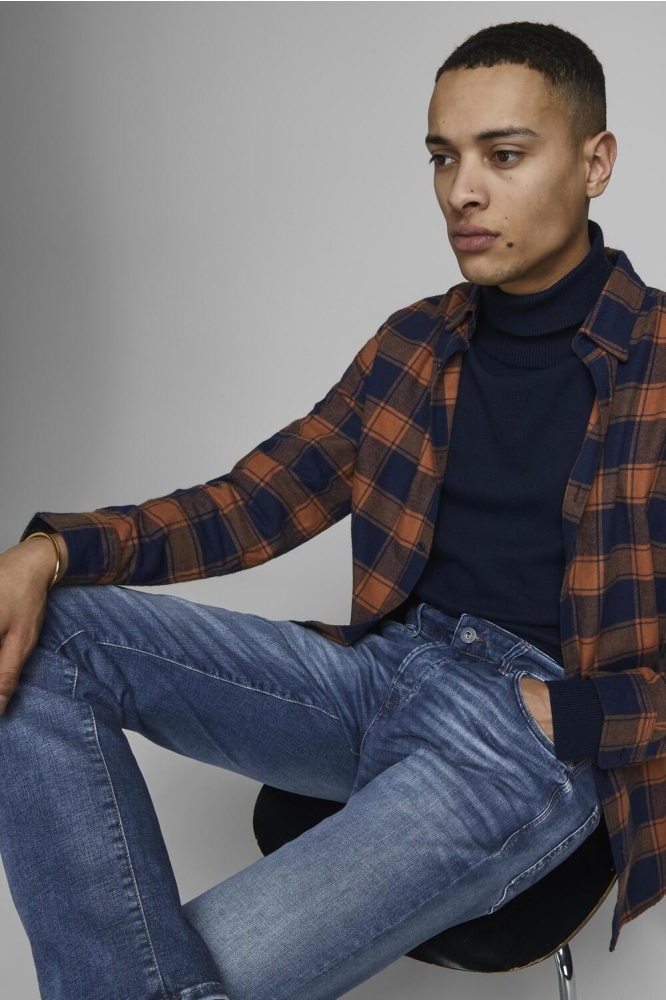 JJIGLENN JJICON JJ 357 50SPS NOOS 12148275 Blue Denim